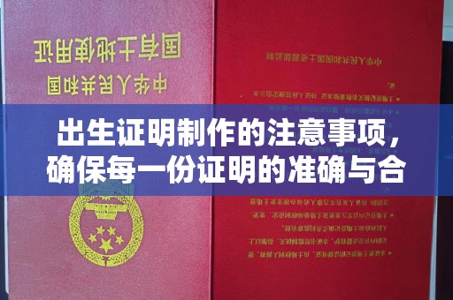 江达出生证明制作的注意事项，确保每一份证明的准确与合法