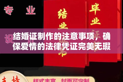 江达结婚证制作的注意事项，确保爱情的法律凭证完美无瑕