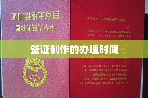 江达签证制作的办理时间