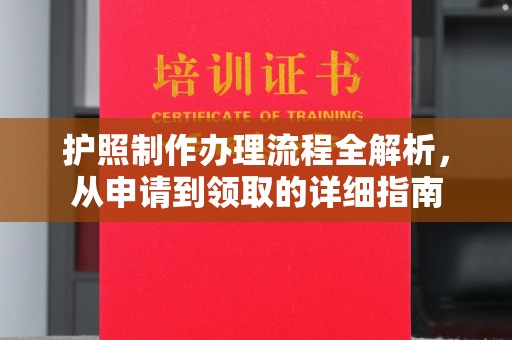 江达护照制作办理流程全解析，从申请到领取的详细指南