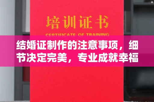 江达结婚证制作的注意事项，细节决定完美，专业成就幸福
